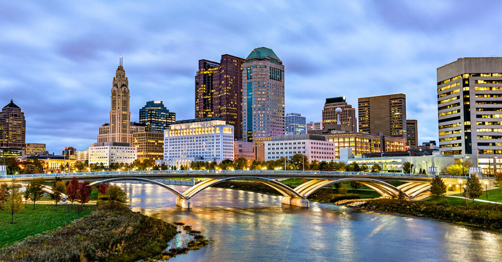 Skyline image of Columbus Ohio