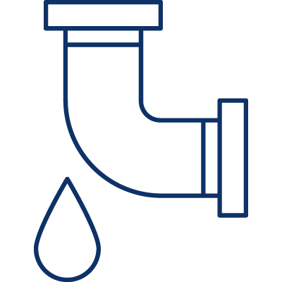 Plumbing pipe icon